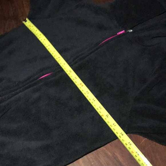 New nwot Hoodie Cat Onesie footed black pink - Picture 12 of 14